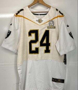 Nike Charles Woodson Oakland Raiders 2016 Pro Bowl Elite Jersey Size 48